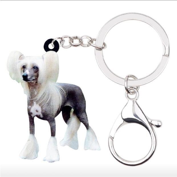 キーホルダー チャイニーズクレッセッド チャイクレグッズ アクリル 犬 いぬ イヌ Dog 犬種別 犬雑貨 オーナーグッズ かわいい 輸入 キーチェーン プリント 犬と動物 トラストワンポイント 通販 Yahoo ショッピング