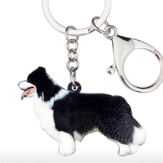 大好評です ボーダーコリー キーホルダー ボーダーグッズ アクリル 犬 いぬ イヌ Dog 犬種別 犬雑貨 オーナーグッズ かわいい 輸入 キーチェーン プリント Shipsctc Org