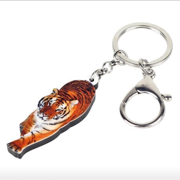 タイガー トラ 虎 キーホルダー トラグッズ アクリル 野生動物 種別 アニマル雑貨 オーナーグッズ かわいい 輸入 キーチェーン プリント 犬と動物 トラストワンポイント 通販 Yahoo ショッピング