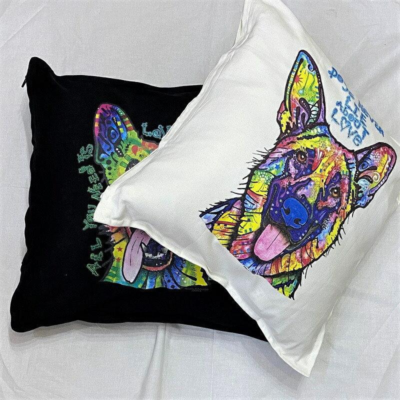 シュナウザー ミニチュアシュナウザー クッション NEW 50x50cm