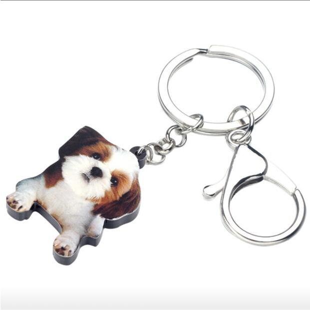 キーホルダー シーズー シーズーグッズ アクリル 犬 いぬ イヌ
