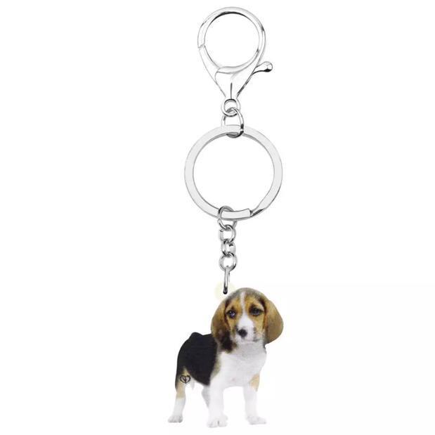 ビーグル キーホルダー ビーグルグッズ アクリル 犬 いぬ イヌ