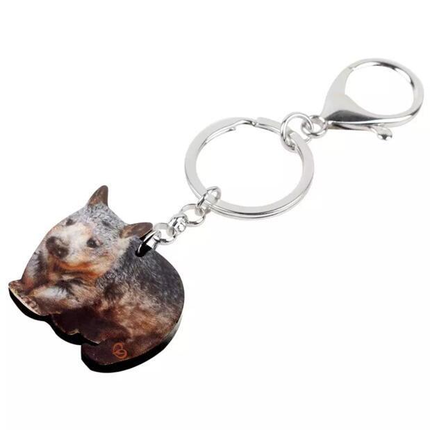 キーホルダー ウォンバット オーストラリア グッズ アクリル 動物雑貨 オーナーグッズ かわいい 輸入 キーチェーン プリント プレゼント ギフト イースター Keyoth051 犬と動物 トラストワンポイント 通販 Yahoo ショッピング