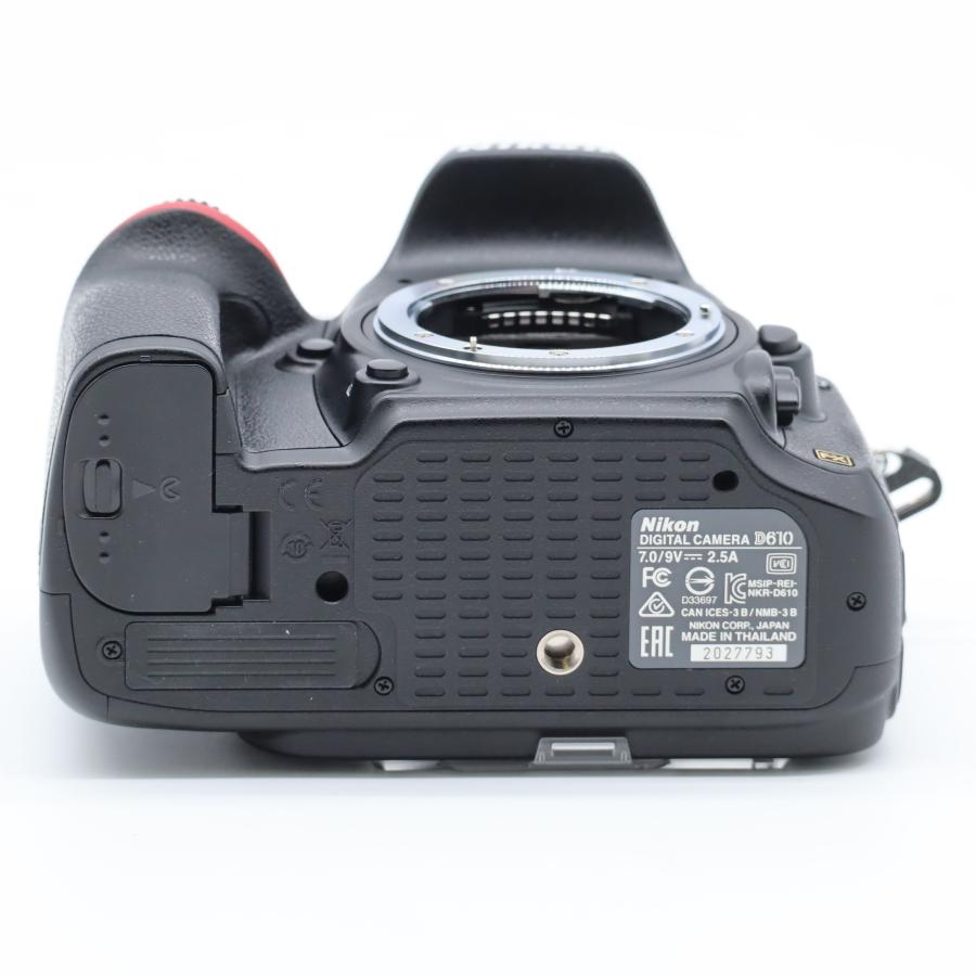 ショット数4233回 Nikon デジタル一眼レフカメラ D610 #4998 : 安心