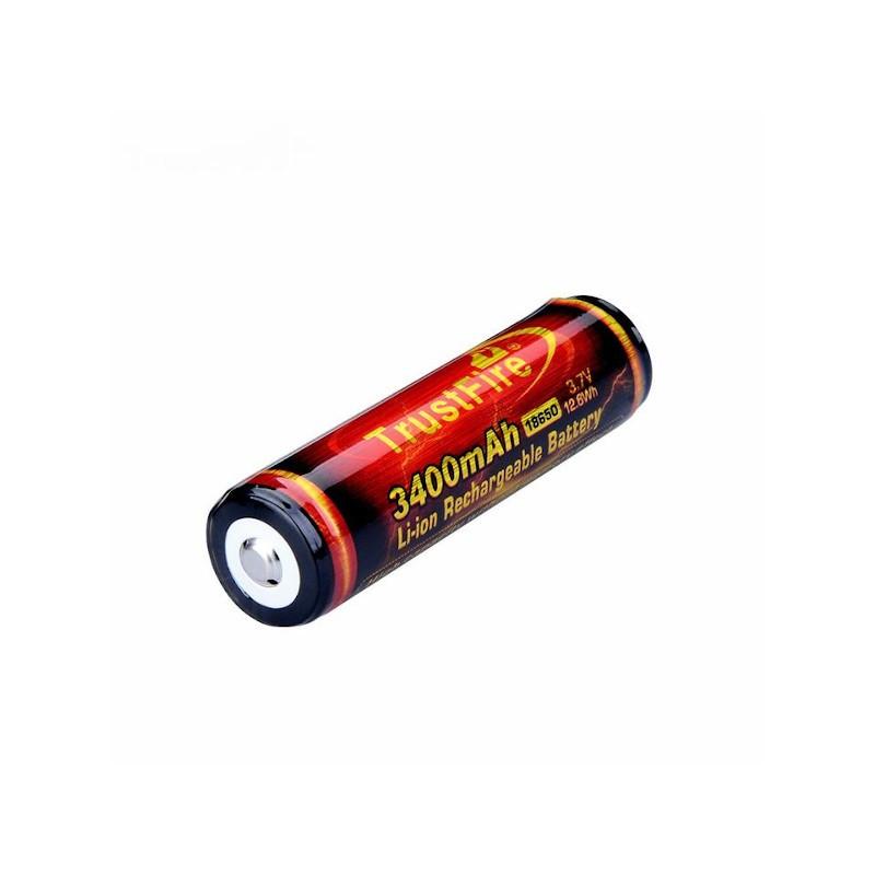 18650 3400mAh 3.7V リチウムイオン電池 PSE対応 トラストファイア専用