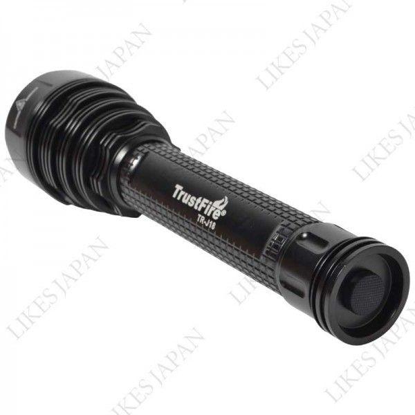 強力LED懐中電灯 8000ルーメン J18 ハンディライト フラッシュライト