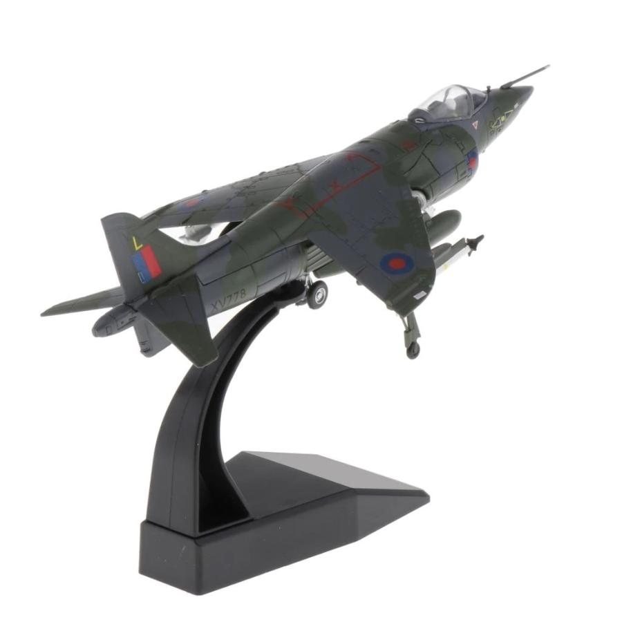 完成品 観賞用 軍事戦闘機 英国  1/72 スケール ジェット 戦闘機 飛行機 ディスプレイ モデル スタンド ダイキャス 669｜trustjapantakizawa｜02