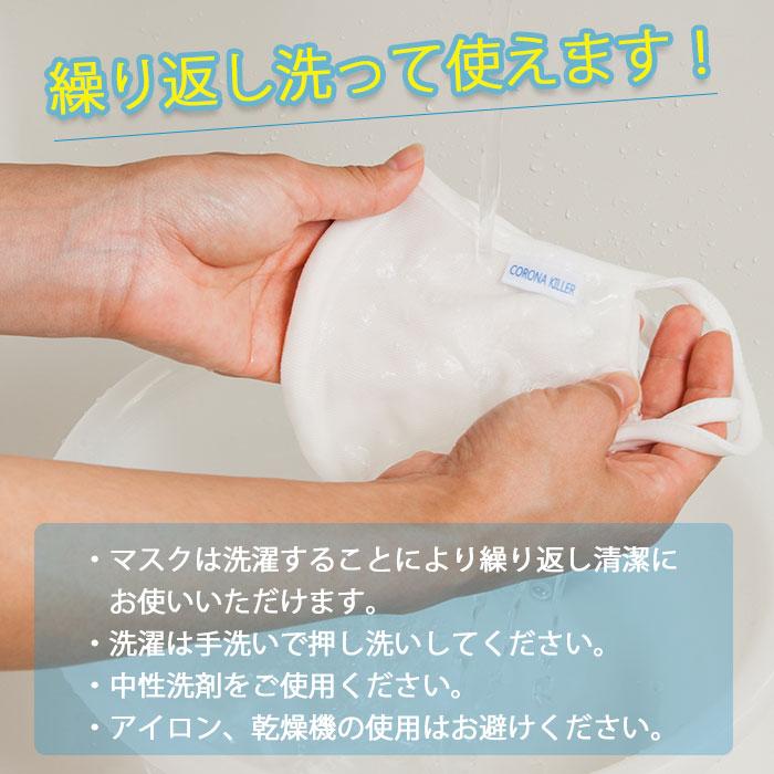 医療機関使用 マスク 洗える 立体 抗ウイルス 抗菌 防臭 唯一のイオン