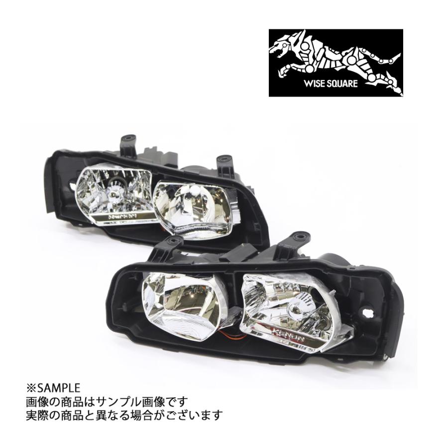 WISE SQUARE ワイズスクウェア ヘッドライトハウジング 左右セット