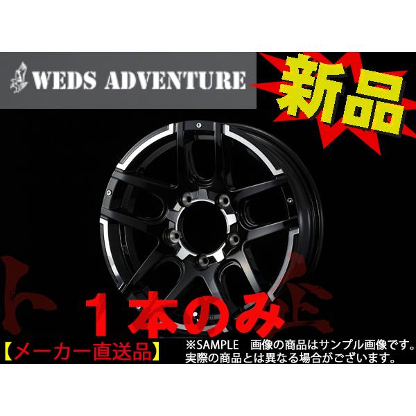 ウェッズ ADVENTURE MUD VANCE 04 17x7.0 45 5H/114.3 ブラックポリッシュ ホイール アドベンチャー 1本 38930 トラスト企画 (179132158