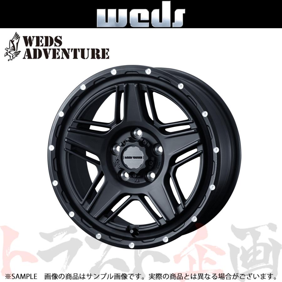 ウェッズ ADVENTURE MUD VANCE 07 17x7.0 40 5H/114.3 フルマットブラック ホイール アドベンチャー 1本 40537 トラスト企画 (179132485