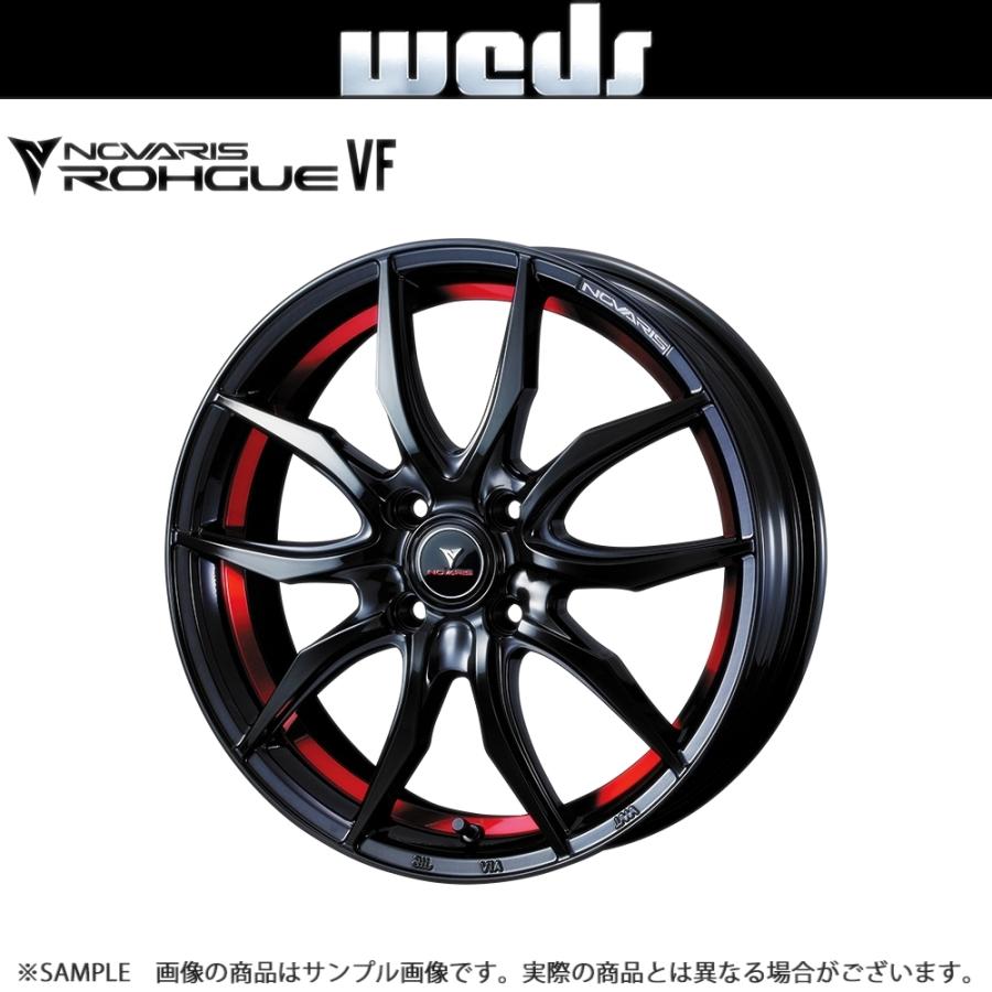 WEDS（ウェッズ） NOVARIS ROHGUE VF 17x6.5 42 4H/100 ピアノブラック