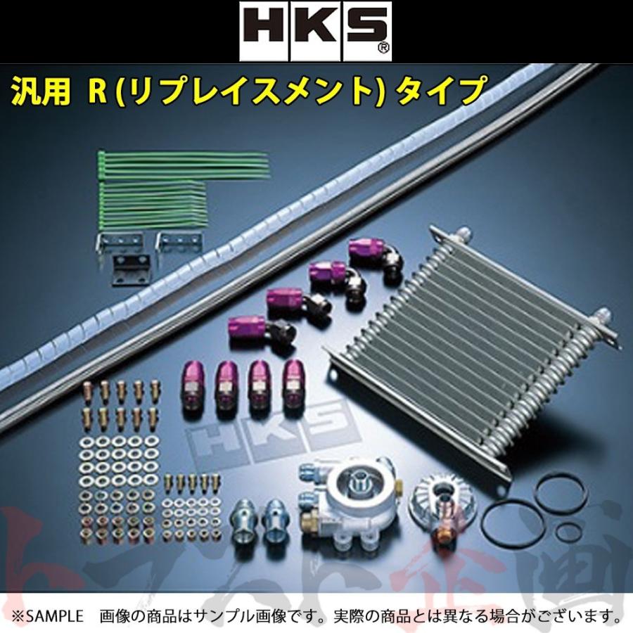 HKS 汎用 オイルクーラー キット Rタイプ（汎用キット） 200×160×32・12段 リプレイスメントタイプ 15002-AK001 トラスト企画 (213122029