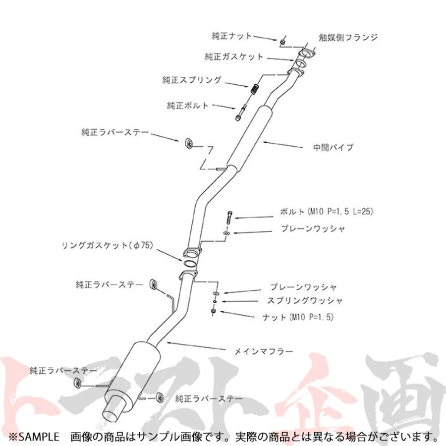 HKS サイレントハイパワー マフラー インプレッサ GC8 31019-AF022 トラスト企画 スバル (213141870｜trustkikaku4｜03