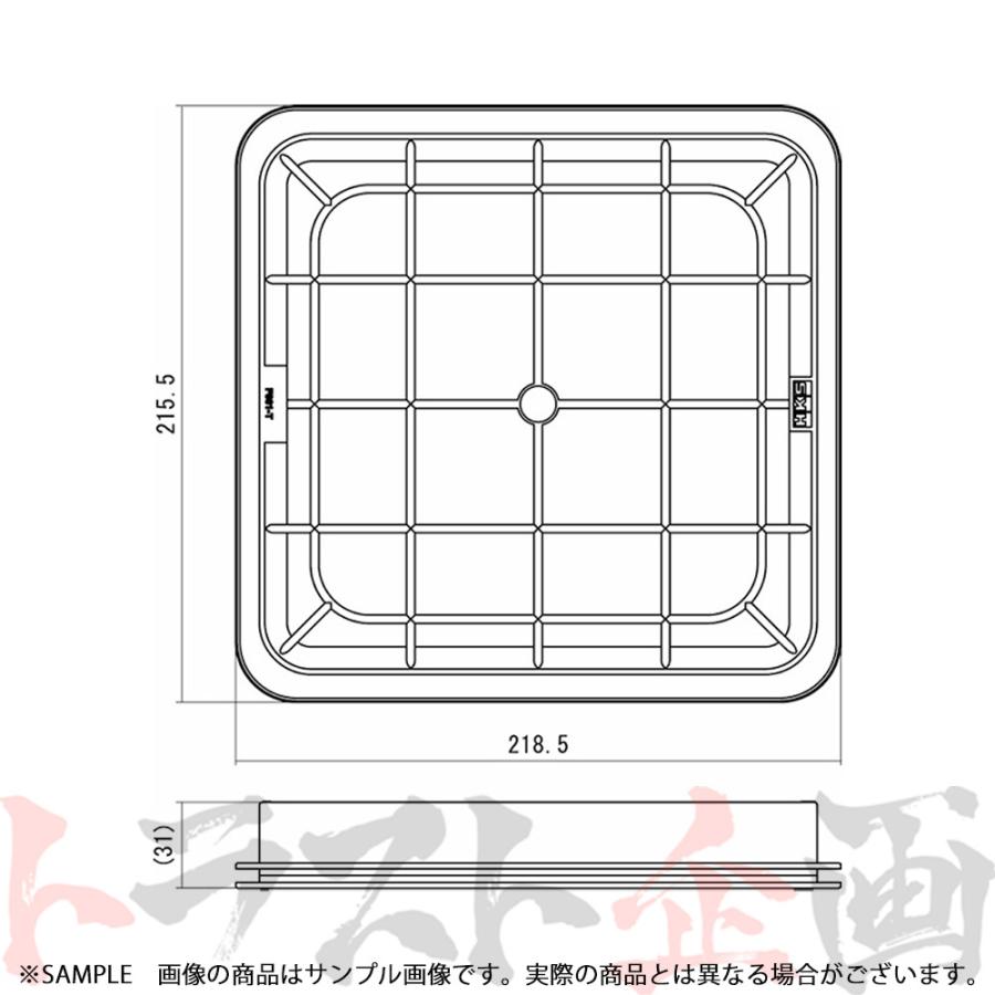 HKS スーパーエアフィルター インプレッサ WRX STI GVB EJ20(TURBO) 70017-AF101 トラスト企画 スバル (213182359｜trustkikaku4｜02