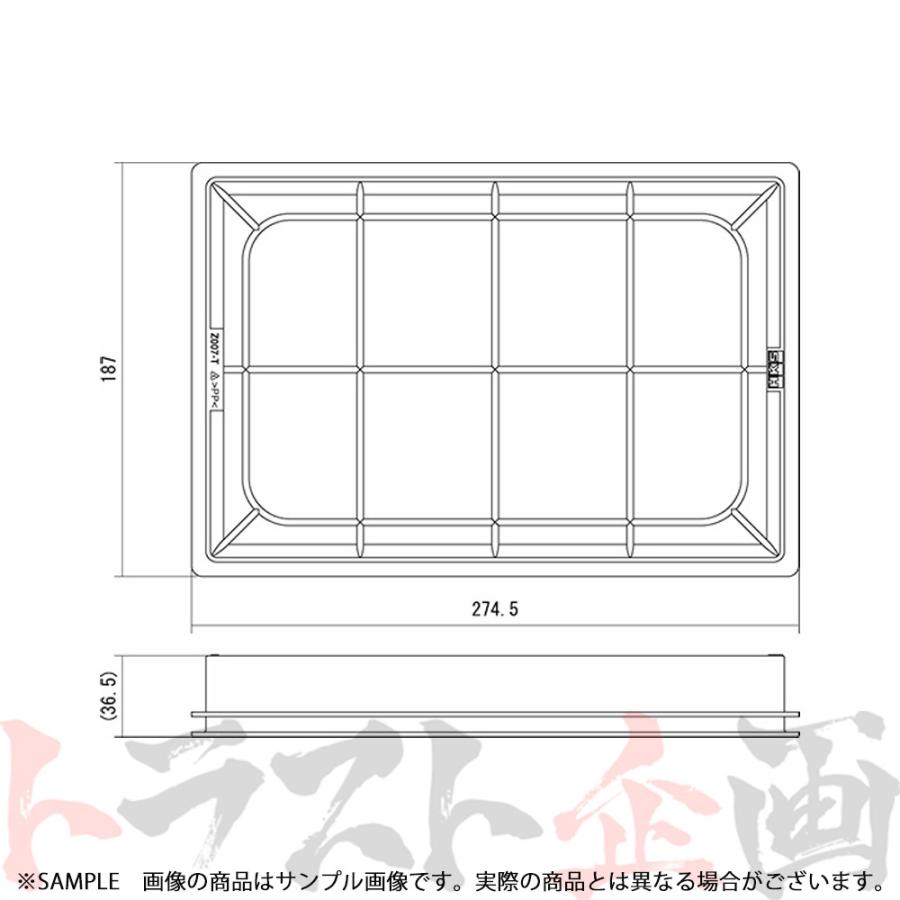 HKS スーパーエアフィルター ビアンテ CCEFW LF-VD 70017-AZ107 トラスト企画 マツダ (213182405｜trustkikaku4｜02