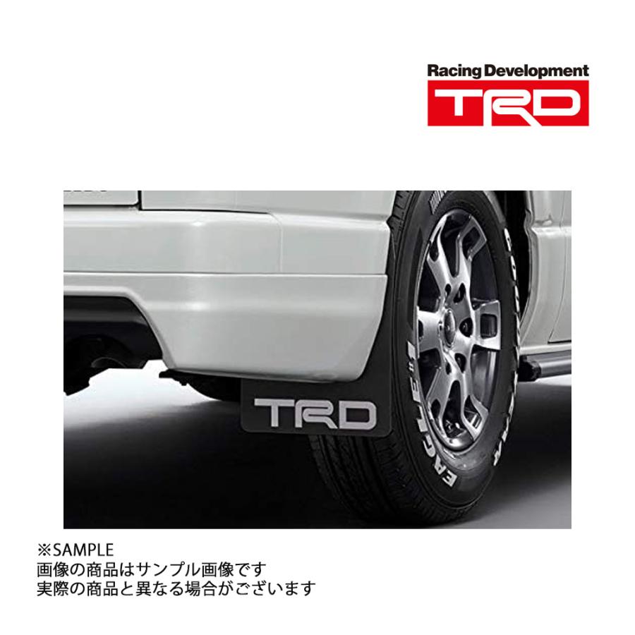 TRD マッド フラップ ブラック ハイエース バン KDH20#/KDH211/KDH22