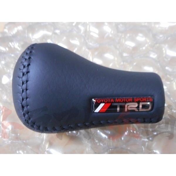 TRD シフトノブ M12×1.25 本革巻 5MT MS204-00004 正規品 (563111020