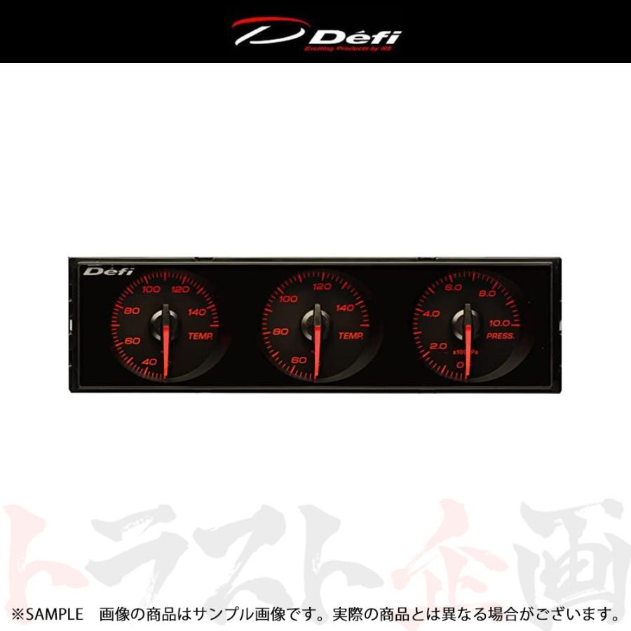 Defi デフィ Din Gauge Style21 ディンゲージ スタイル21 指針 赤 文字板 黒 目盛り 照明 Df トラスト企画 買物