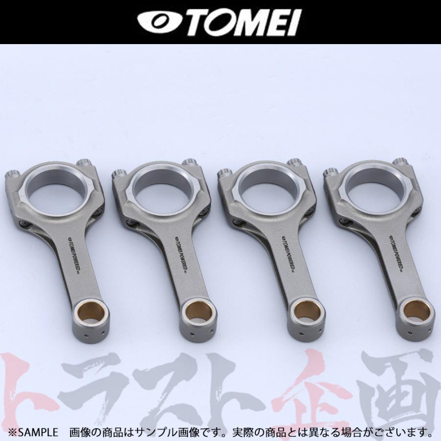 4A-GZE コンロッド×4本 トヨタAE92、AW11など 子メタル付き TOMEI POWERED 東名パワード コンロッド カローラ レビン AE111