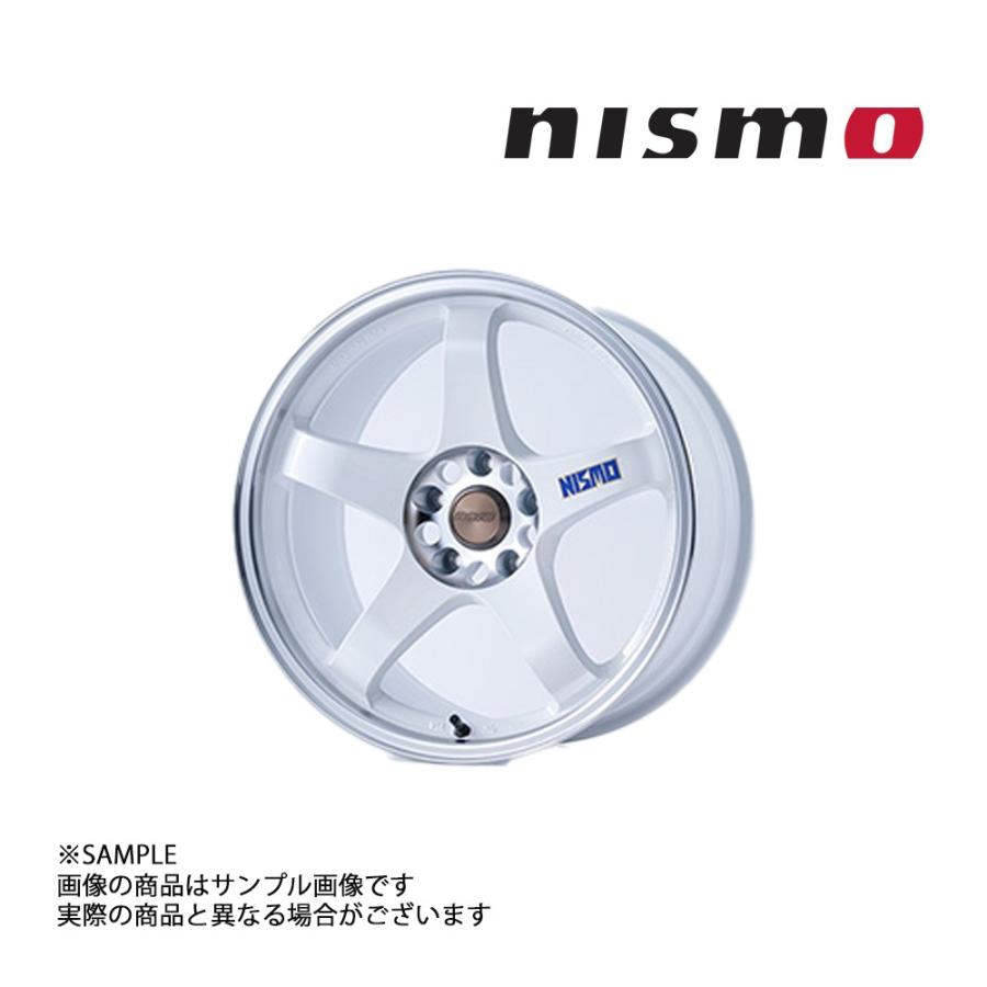 NISMO ニスモ 40th 記念 LM GT4 18x9.0 22 5H/114.3 ホワイト + 切削