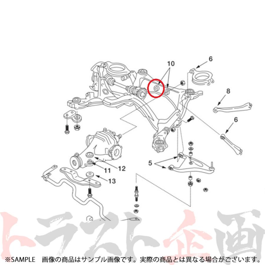 NISMO ニスモ デフ マウントブッシュ リヤ (補修部品) 2個セット