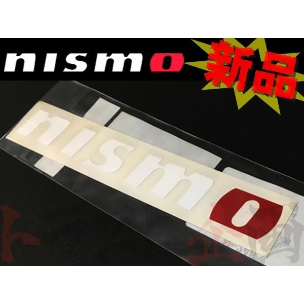 NISMO ニスモ ホワイトロゴステッカー 15cm 99992-RN224 トラスト企画 (660191064｜trustkikaku4