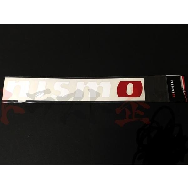 NISMO ニスモ ホワイトロゴステッカー 27cm 99992-RN225 トラスト企画