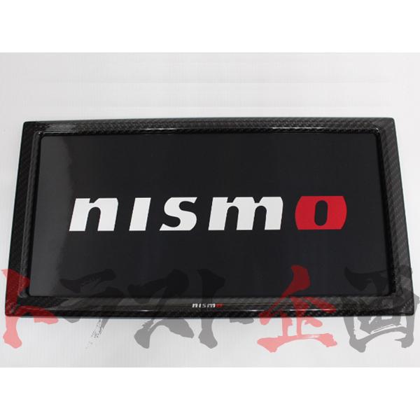 NISMO ニスモ カーボンナンバープレートリム エルグランド E51/NE51/ME51/MNE51 96210-RN010 トラスト企画 ニッサン (660191129｜trustkikaku4｜03