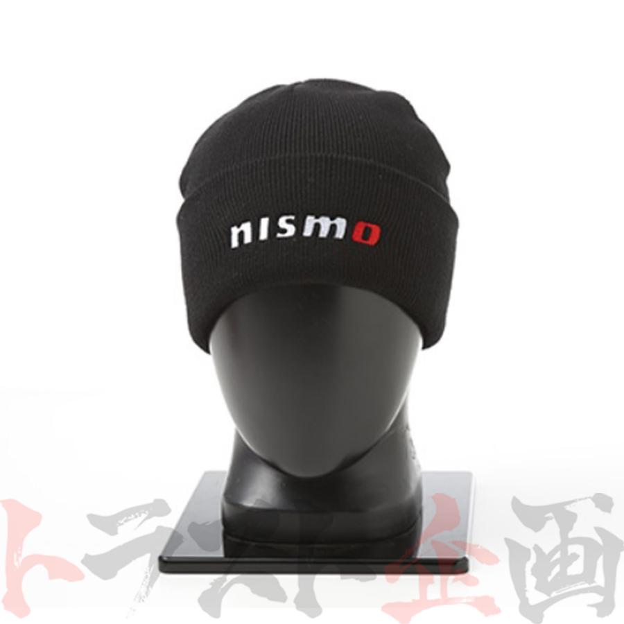 NISMO ニスモ ニットキャップ ブラック KWA05-50D10-BK トラスト企画