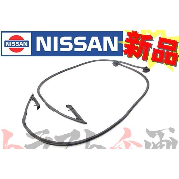 日産 ニッサン ウェザーストリップ ドア側 左右セット 180SX シルビア S13 セット品 トラスト企画 純正品 (663101507S1｜trustkikaku4