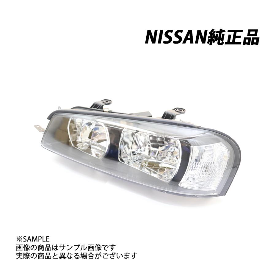 日産（NISSAN） 純正 ハロゲン ヘッドライト ヘッドランプ 助手席側