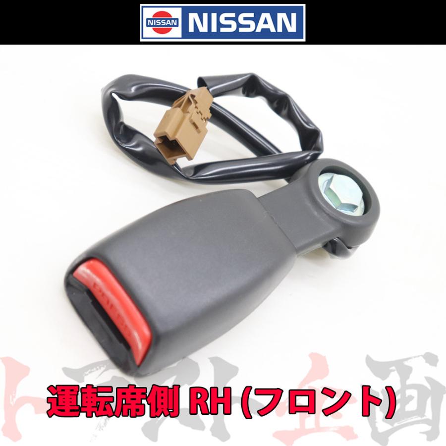 日産　フロント　シートベルト　トラスト企画　バックル　86842-15U00　GT-R　運転席側　BCNR33　スカイライン　純正品　製造廃止品　(663111632