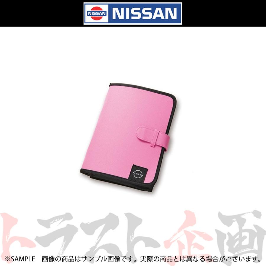 日産（NISSAN） 再生ポリエステル 車検証ケース （ピンク） 数量限定