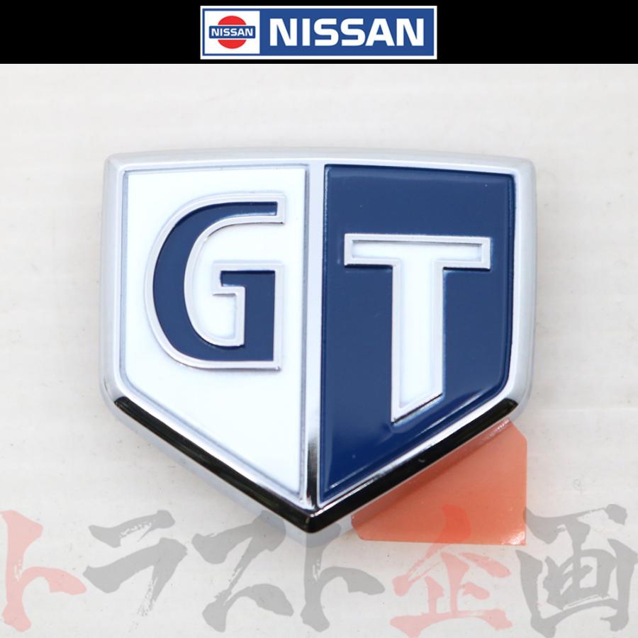 日産（NISSAN） サイド GTエンブレムスカイライン R34 ブルー 63896