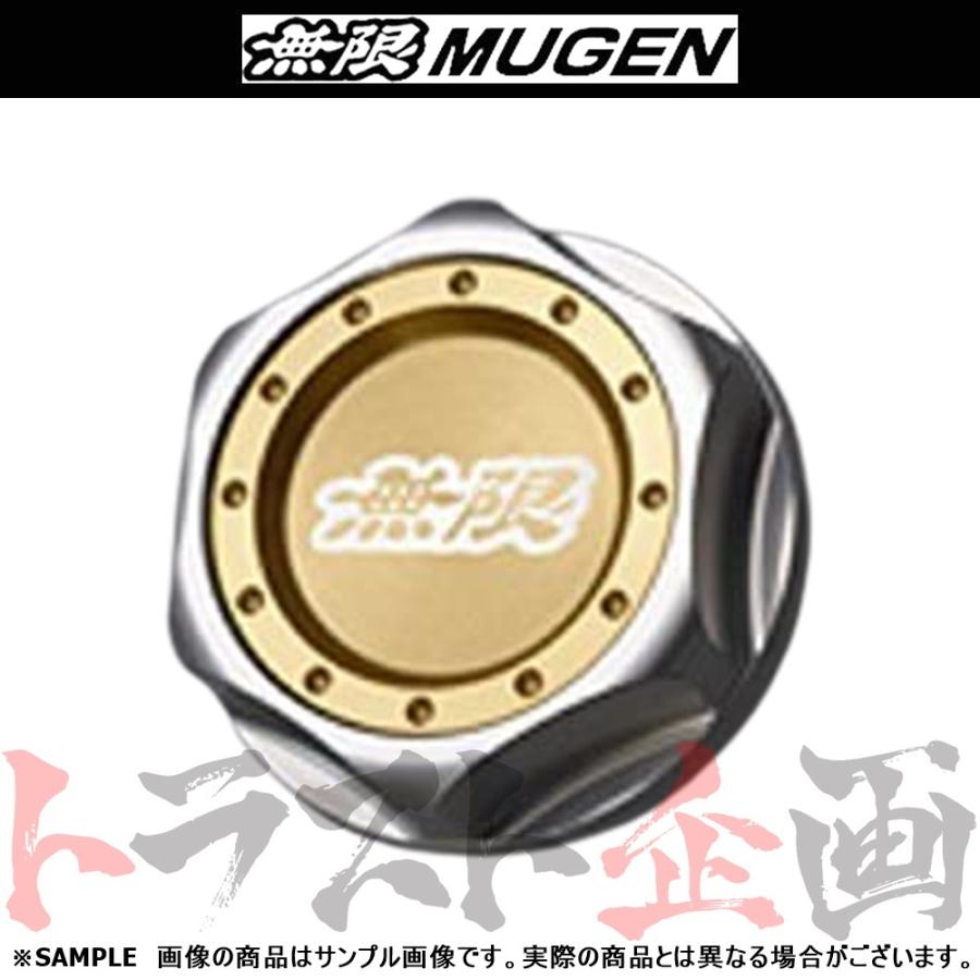 無限 ムゲン ヘキサゴン オイルフィラーキャップ シャンパンゴールド