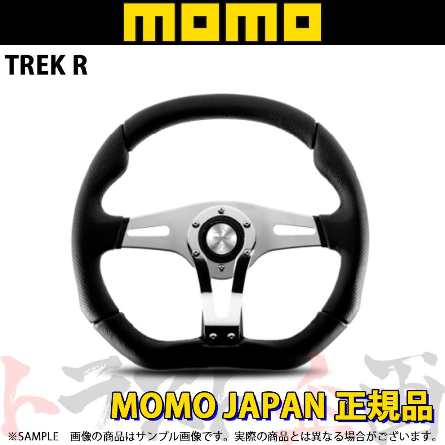 MOMO（モモ） ステアリング TREK R トレックR 350mm ブラックレザー T