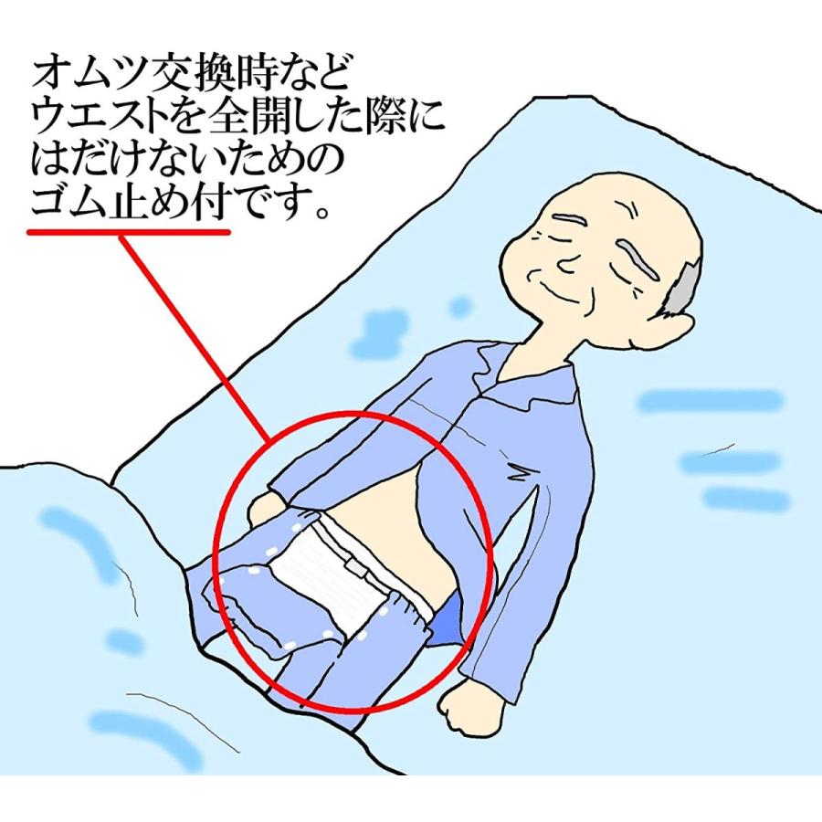 介護 ズボン 通年 綿100 レディース 全開フルオープン 寝たきり 要介護 術後 入院 点滴中サポート P9 T23l tu Trustmap 通販 Yahoo ショッピング