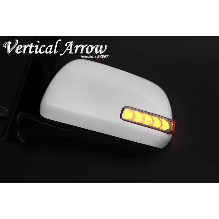 アルファード 20系 ノア 70系 エスティマ 50系 LED ドアミラー 流れる  