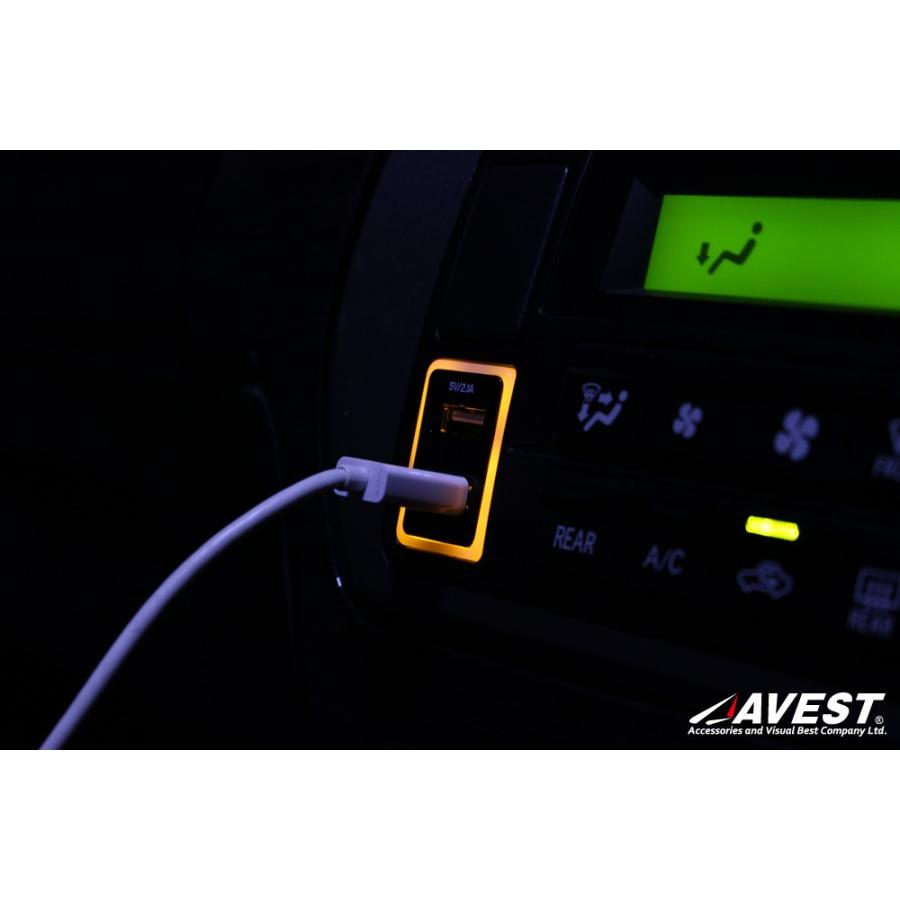 Usb充電ポート 増設 トヨタ Aタイプ 5v充電用 2 1a 2ポート ハイエース0系4型など 汎用 内装用品 車内用電装用品 携帯充電器 急速充電 Av Usb 1 Jack Parts 通販 Yahoo ショッピング