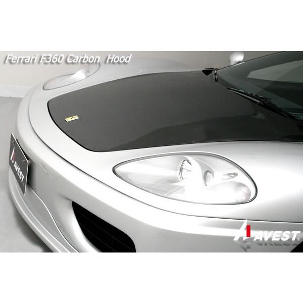 フェラーリ F360 ボンネット フード カーボン 専用設計 Ferrari 