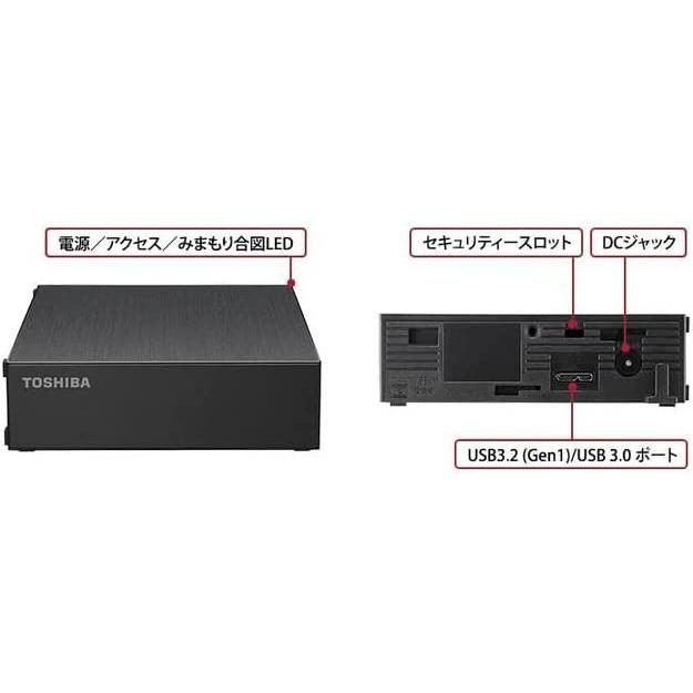 未使用・開封済み 東芝 外付けHDD 6TB HD-TDA6U3-B