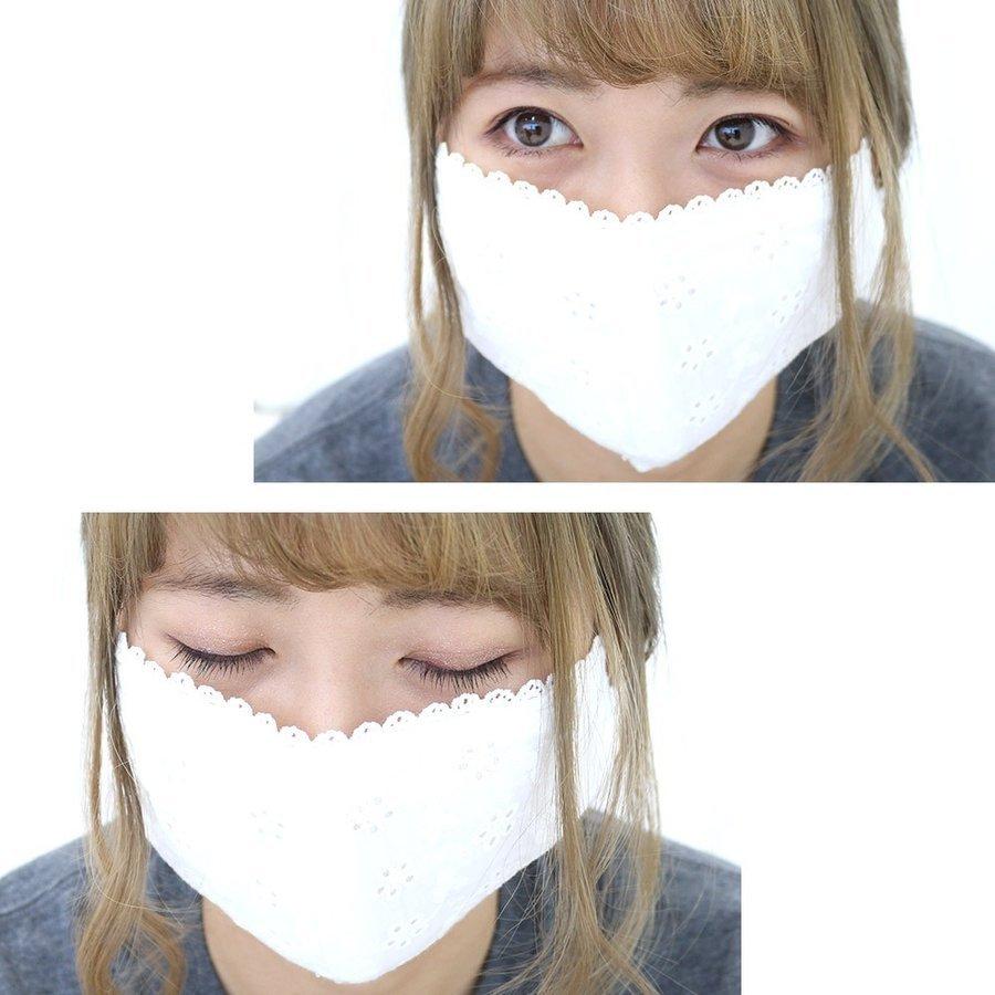 洗える　オーバーレース　マスク | ブランド登録なし | 19