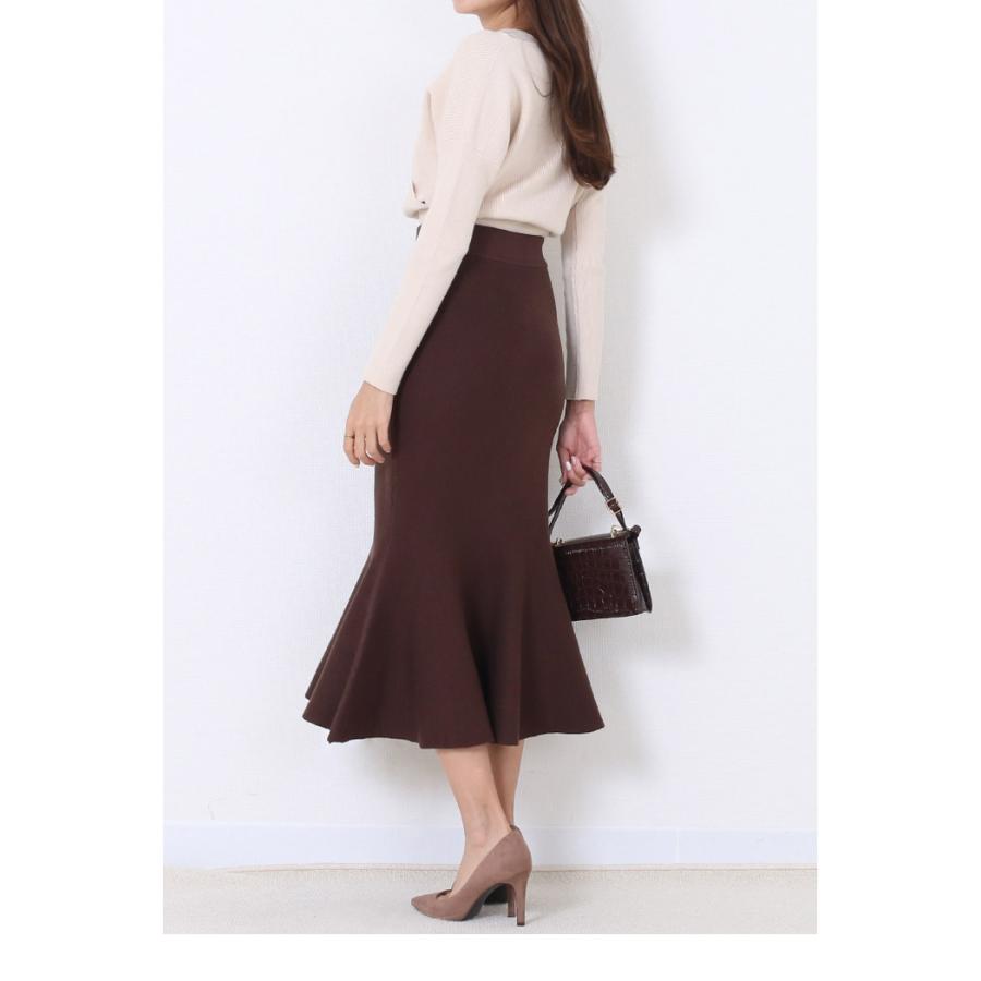 ニット ペプラム スカート : Fetchcollectionボトムス専門店 - 通販