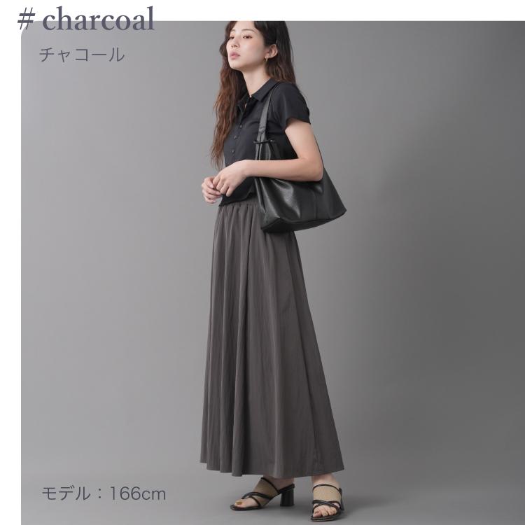 8枚接ぎギャザーフレアスカート : Fetchcollectionボトムス専門店