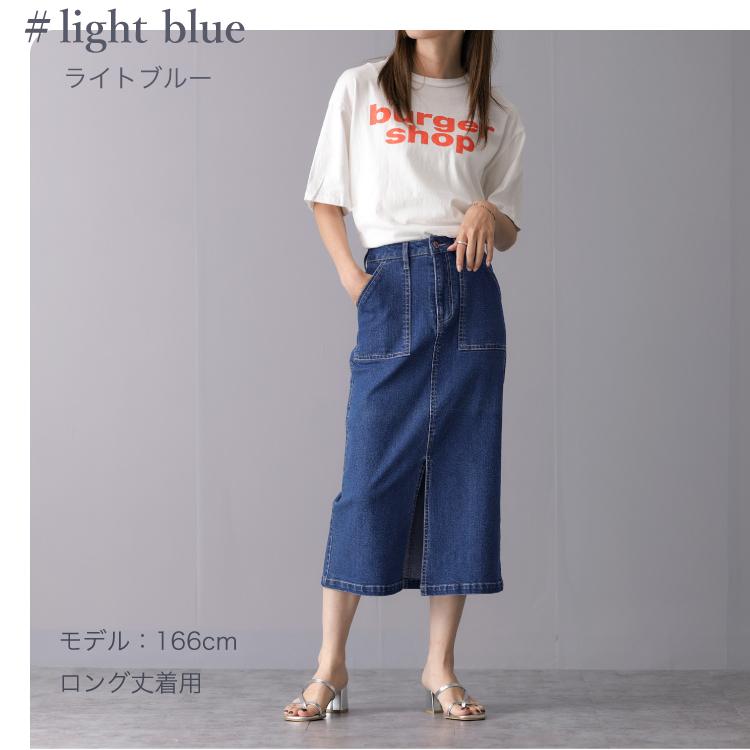スリット入り デニムスカート : Fetchcollectionボトムス専門店 スリット入り デニムスカート : Fetchcollectionボトムス専門店
