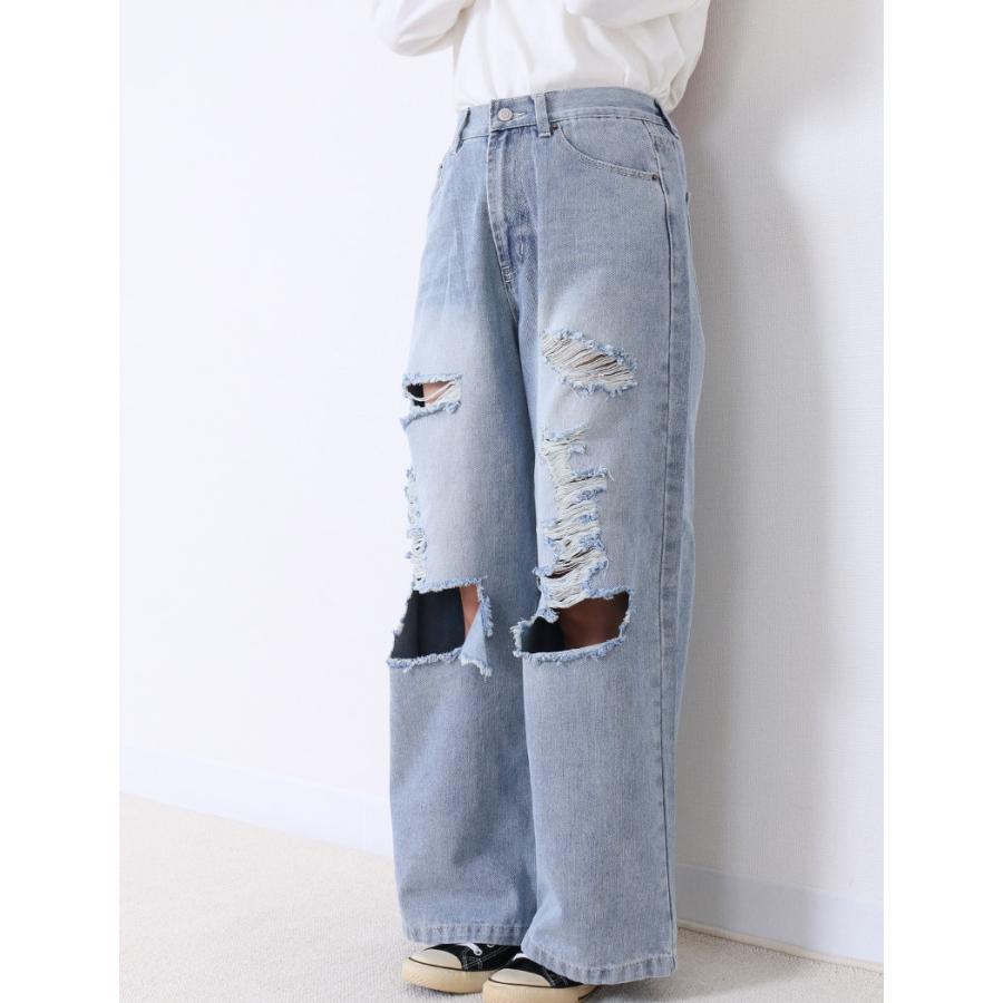 パンツ JSELF Wide Loose Denim 24 Wide Loose Denim – JSELF