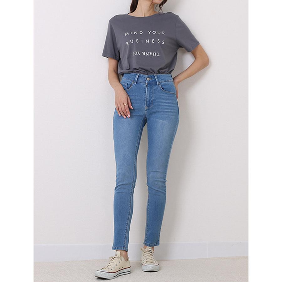 【未使用級】ストレッチデニムスキニーパンツ　BLUE LABEL 40 ネイビー 試着対象】STANDARD WARDROBE LASTIC スキニーパンツ