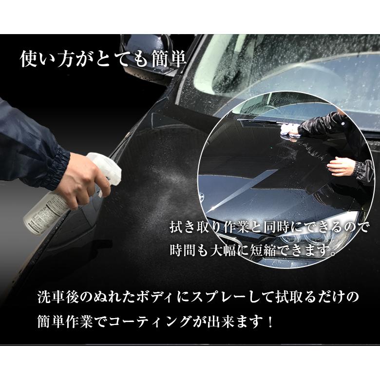 コーティング剤 車 プレミアム ガラス系コーティング 300 H901 ガラスコーティング コーティング プロスタッフ 撥水 艶 窓 ヘッドライト|trusty-car|06