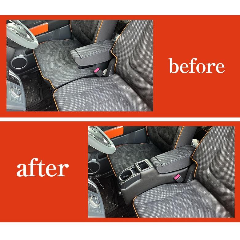 フレアクロスオーバー ハスラー 専用 コンソールボックス フィット | フレアクロスオーバー コンソール パーツ アクセサリー カスタム 軽 軽自動車 アームレスト |  | 12